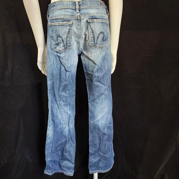 Citizens of Humanity Dina Petite Bootcut Leg Blue Jeans (26) - Picture 4 of 8